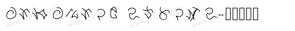 Atlantis Medium字体转换